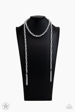 Load image into Gallery viewer, SCARFed for Attention - Silver Paparazzi Accessories