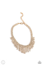 Load image into Gallery viewer, Curtain Confidence - Gold Paparazzi Accessories