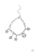 Load image into Gallery viewer, Legacy Letters - White - T Paparazzi Accessories