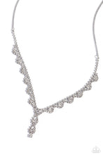 Load image into Gallery viewer, Executive Embellishment - White Paparazzi Accessories