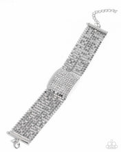 Load image into Gallery viewer, Disco Dame - White Paparazzi Accessories