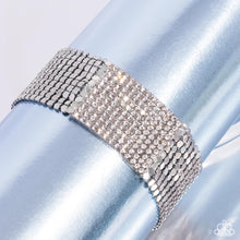 Load image into Gallery viewer, Disco Dame - White Paparazzi Accessories