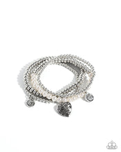 Load image into Gallery viewer, Filigree Fairytale - White Paparazzi Accessories