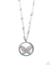Load image into Gallery viewer, Festive Flight - Blue Paparazzi Accessories
