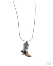 Load image into Gallery viewer, Cowboy Confidence - Brass Paparazzi Accessories