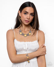 Load image into Gallery viewer, Badlands Beau - Yellow Paparazzi Accessories