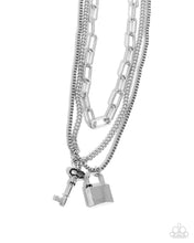 Load image into Gallery viewer, LOCKS of Luck - Black Paparazzi Accessories
