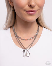 Load image into Gallery viewer, LOCKS of Luck - Black Paparazzi Accessories