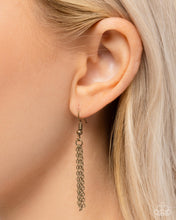Load image into Gallery viewer, Saloon Sass - Brass Paparazzi Accessories