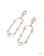 Load image into Gallery viewer, Hard to Forget - Gold Paparazzi Accessories