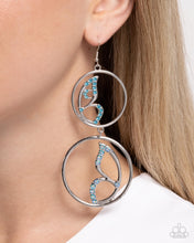 Load image into Gallery viewer, Admittedly Aerial - Blue Paparazzi Accessories