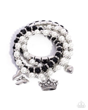 Load image into Gallery viewer, Feminine Charm - Black Paparazzi Accessories