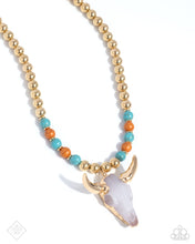 Load image into Gallery viewer, Timeless Texan - Gold Paparazzi Accessories