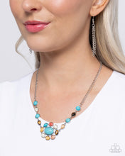 Load image into Gallery viewer, Enigmatic Ease - Blue Paparazzi Accessories