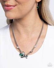 Load image into Gallery viewer, Bedazzled Beetle - Green Paparazzi Accessories