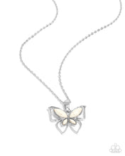 Load image into Gallery viewer, Papillon Persuasion - White Paparazzi Accessories