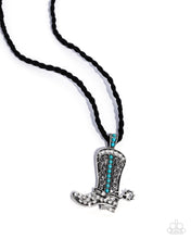 Load image into Gallery viewer, Stony Spur - Blue Paparazzi Accessories