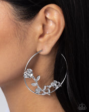 Load image into Gallery viewer, Blooming Benefit - Silver Paparazzi Accessories