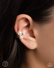 Load image into Gallery viewer, Elegant Emblem - White Paparazzi Accessories
