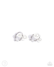Load image into Gallery viewer, Elegant Emblem - White Paparazzi Accessories