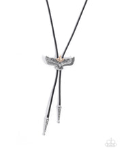 Load image into Gallery viewer, Eagle Emblem - Black Paparazzi Accessories