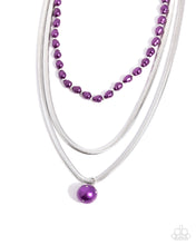 Load image into Gallery viewer, Flourishing Finale - Purple Paparazzi Accessories