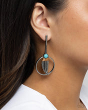 Load image into Gallery viewer, Feathered Future - Blue Paparazzi Accessories