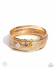 Load image into Gallery viewer, Fixed Fashion - Gold Paparazzi Accessories