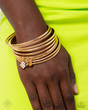 Load image into Gallery viewer, Fixed Fashion - Gold Paparazzi Accessories