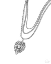 Load image into Gallery viewer, Adorably Administrative - White Paparazzi Accessories