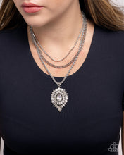 Load image into Gallery viewer, Adorably Administrative - White Paparazzi Accessories