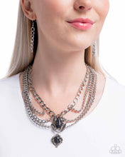 Load image into Gallery viewer, Laurel Layover - Black Paparazzi Accessories