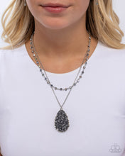 Load image into Gallery viewer, Druzy Delight - Silver Paparazzi Accessories