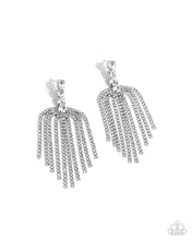Load image into Gallery viewer, Tapered Twilight - White Paparazzi Accessories