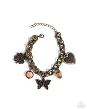 Load image into Gallery viewer, Folklore Frenzy - Brass Paparazzi Accessories