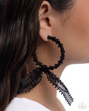 Load image into Gallery viewer, Brand New Bow - Black Paparazzi Accessories