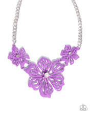Load image into Gallery viewer, Floral Fandom - Purple Paparazzi Accessories