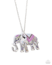 Load image into Gallery viewer, Educated Elephant - Purple Paparazzi Accessories
