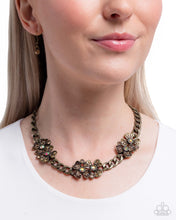 Load image into Gallery viewer, Fairy Florals - Brass Paparazzi Accessories
