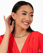 Load image into Gallery viewer, Bewildering Braid - Silver Paparazzi Accessories