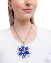 Load image into Gallery viewer, Floral Figurehead - Blue Paparazzi Accessories
