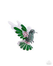 Load image into Gallery viewer, Hummingbird Heirloom - Green Paparazzi Accessories