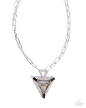 Load image into Gallery viewer, Triangular Trailblazer - Black Paparazzi Accessories