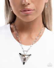 Load image into Gallery viewer, Triangular Trailblazer - Black Paparazzi Accessories