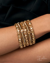 Load image into Gallery viewer, Resplendent Renegade - Gold Paparazzi Accessories