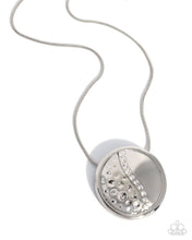 Load image into Gallery viewer, Spiraling Shimmer - White Paparazzi Accessories