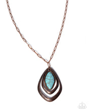 Load image into Gallery viewer, Stony Showgirl - Copper Paparazzi Accessories