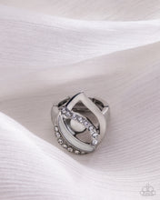 Load image into Gallery viewer, Demanding Shimmer - White Paparazzi Accessories