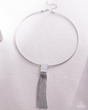 Load image into Gallery viewer, Tassel Tremolo - Silver Paparazzi Accessories