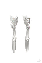 Load image into Gallery viewer, A Few Of My Favorite WINGS - White Paparazzi Accessories - VJ Bedazzled Jewelry